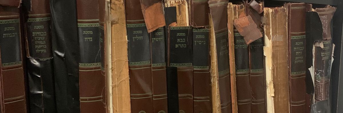 Reb Avrohom's own Shas